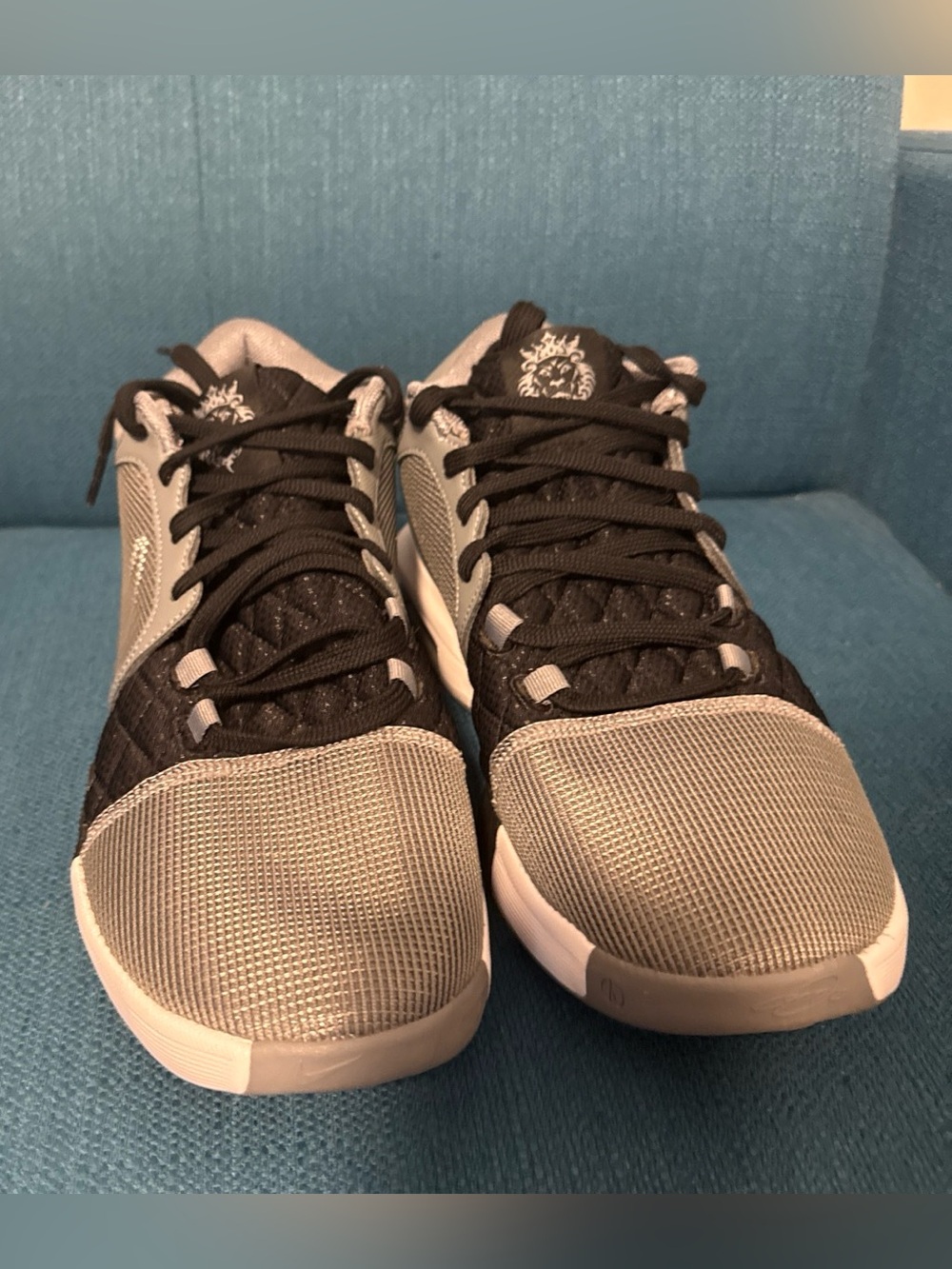 Nike Men's Black and Gray Low-Top Sneakers